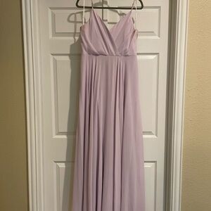 Elegant Lilac Bridesmade Dress